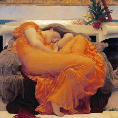 Lord Frederick Leighton - Flaming June