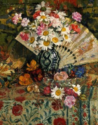 Georges Lemmen - Still Life With a Fan