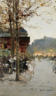 Luigi Loir - Crepuscule - Place De La Republique