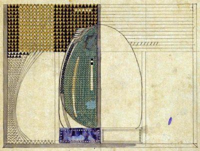 Charles Rennie Mackintosh - Design, 1916 For W.J Bassett-Lowke Esq