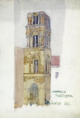 Charles Rennie Mackintosh - Palermo, Campanile Martorana