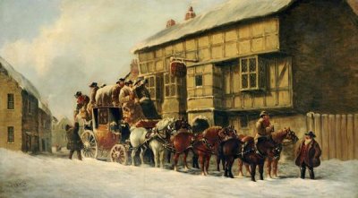 John Charles Maggs - Outside The George Inn