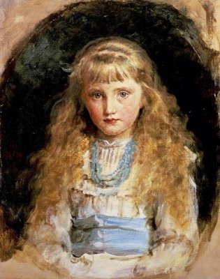 John Everett Millais - Portrait of Beatrice Caird