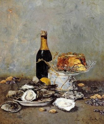 Victor Morenhout - Oysters, Cake and a Bottle of Champagne
