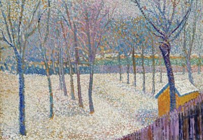 Hippolyte Petitjean - The Orchard In The Snow
