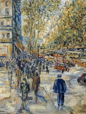 Jean-Francois Raffaelli - Champs-Elysées