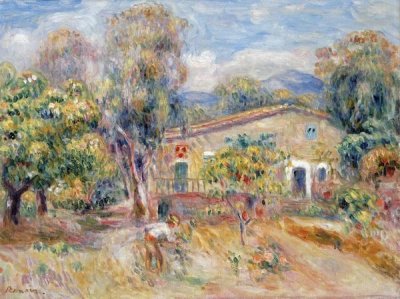 Pierre-Auguste Renoir - Collettes Farmhouse, Cagnes