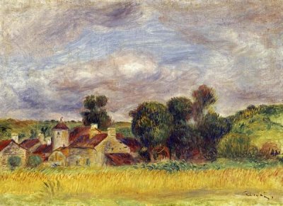 Pierre-Auguste Renoir - Brittany Countryside