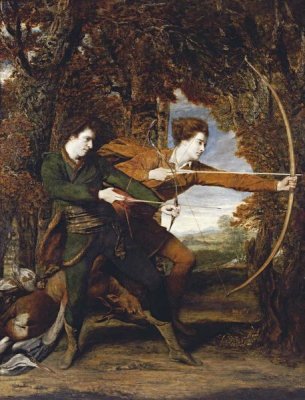 Sir Joshua Reynolds - The Archers