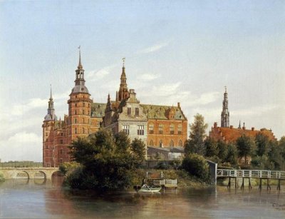 Ferdinand Richardt - Frederiksborg Castle, Denmark