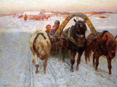 Franz Alekseevitch Roubaud - The Sleigh