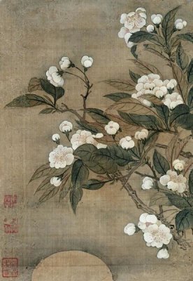 Yun Shouping - Pear Blossom and Moon