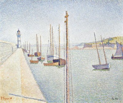 Paul Signac - Portrieux. Les Mats. Opus 182