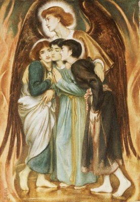 Simeon Solomon - A Protecting Angel