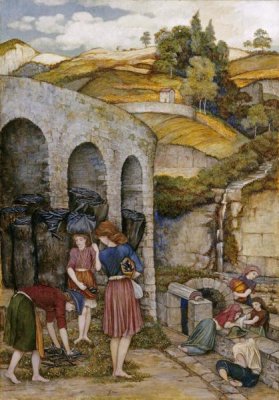 John Roddam Spencer Stanhope - Charcoal Thieves