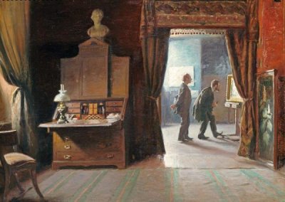 Michael Therkildsen - The Critic In The Artist's Studio