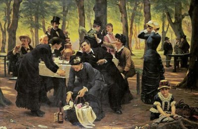 Wenzel Thornoe - The Picnic, Dyrehaven