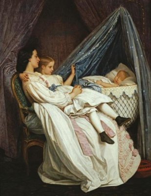 Auguste Toulmouche - The New Arrival