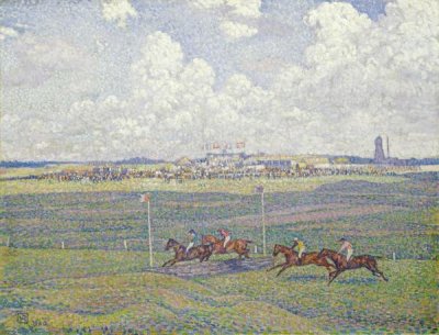 Theo Van Rysselberghe - The Racecourse at Boulogne-Sur-Mer