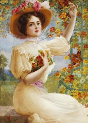 Emile Vernon - A Summer Beauty