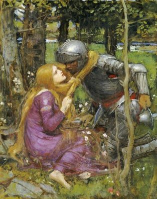 John William Waterhouse - A Study For 'La Belle Dame Sans Merci'