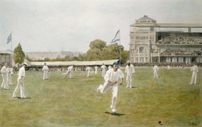 W.B. Wollen - Cricket at Lords