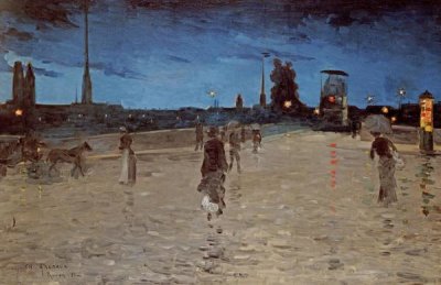 Charles Angrand - Le Pont De Pierre, Rouen