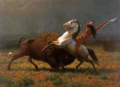 Albert Bierstadt - The Last of The Buffalo