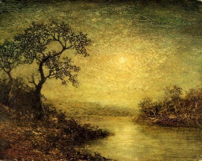 Ralph Albert Blakelock - Moonlit Landscape