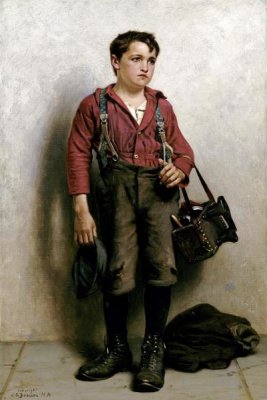 John George Brown - Shoeshine Boy