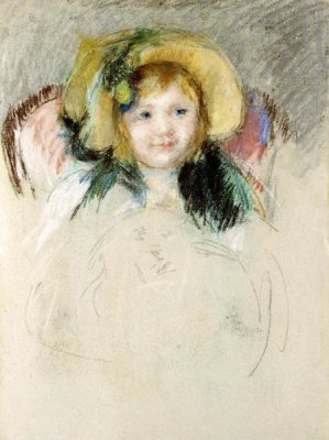 Mary Cassatt - Sara In a Bonnet