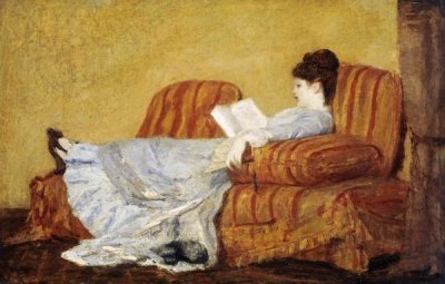Mary Cassatt - Young Lady Reading