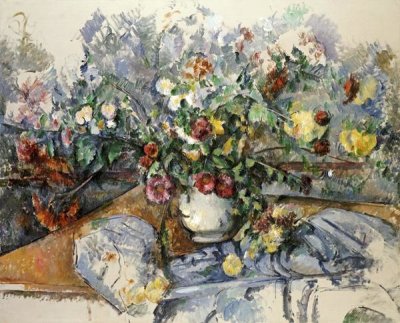 Paul Cezanne - A Large Bouquet of Flowers