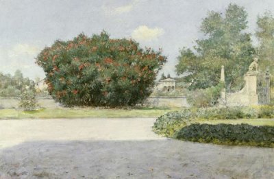 William Merritt Chase - The Big Oleander