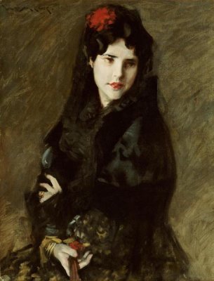 William Merritt Chase - Mrs. Chase In Spanish Costume