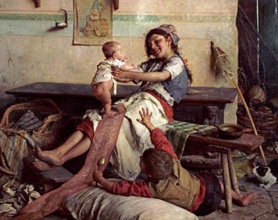 Gaetano Chierici - Playing With Baby