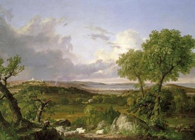 Thomas Cole - View of Boston