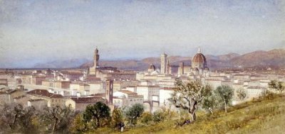 Samuel Colman - View of Florence