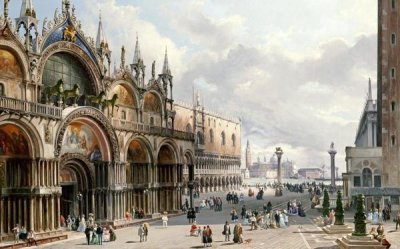 Carlo Grubacs - St. Mark's and The Doge's Palace, Venice