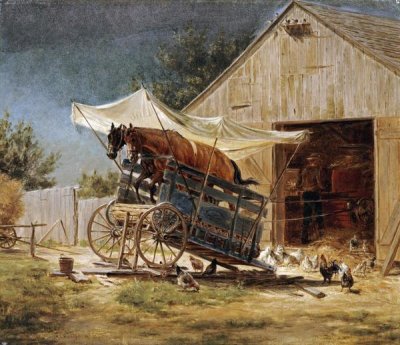 Edward Lamson Henry - The Hay Thrasher