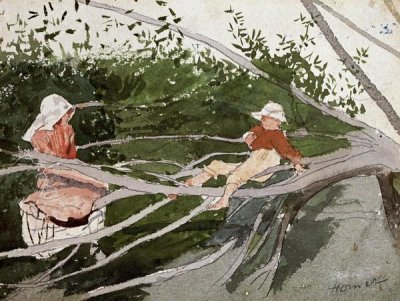Winslow Homer - Out on a Limb