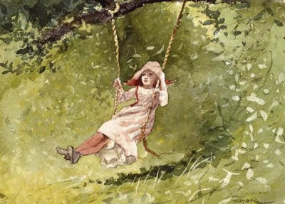 Winslow Homer - Girl on a Swing