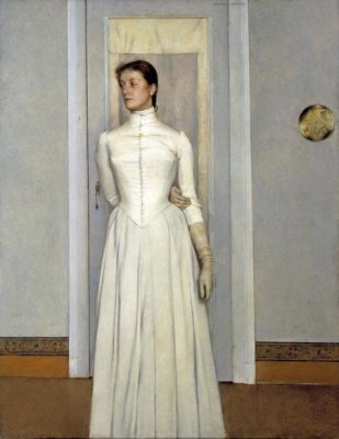 Fernand Khnopff - Portrait of Marguerite