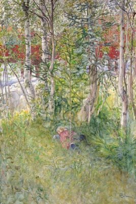 Carl Larsson - A Nap Outdoors