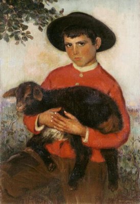 Eugenio Hermosa Martinez - The Goatherd. El Cabrerillo