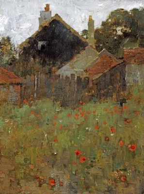 Willard Leroy Metcalf - The Poppy Field