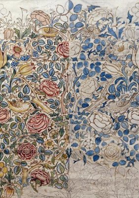 William Morris - Design For Chintz: Rose