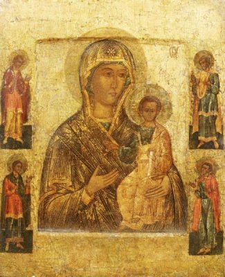 Novgorod School - Mother of God Smolenskaia