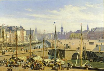 Martinus Rorbye - A View of Copenhagen