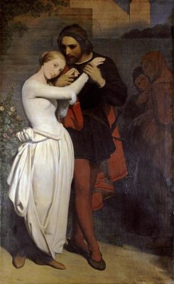 Ary Scheffer - Faust Et Marguerite Au Jardin